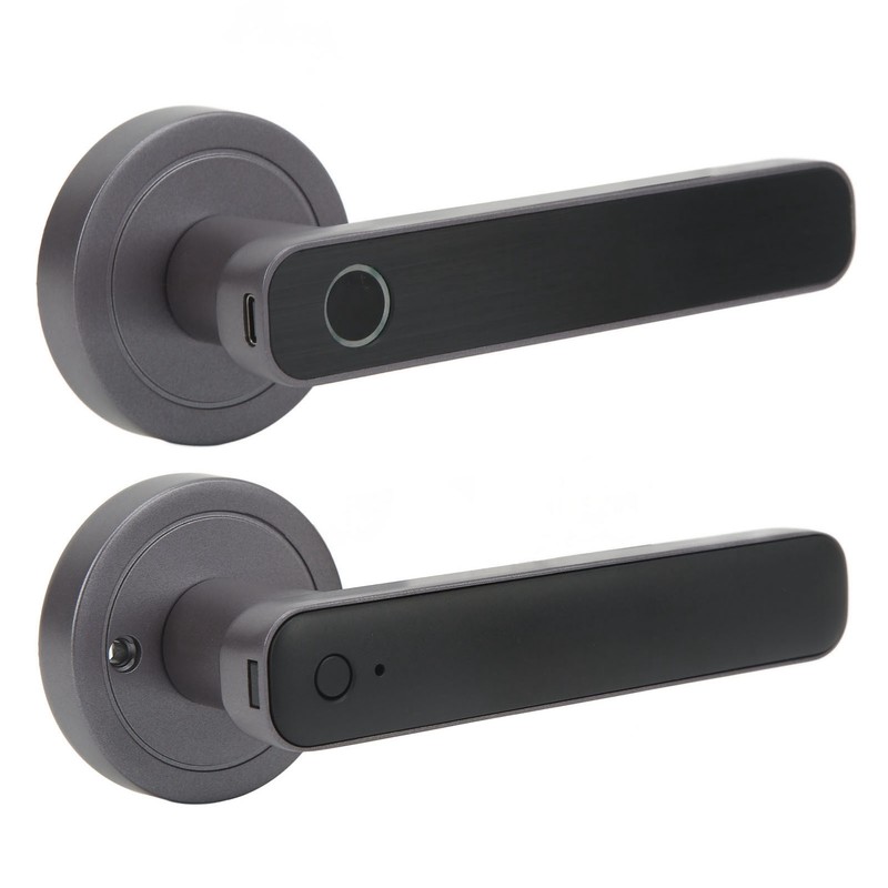 Smart Fingerprint Door Lock Security Biometric Door Knob Keyless Entry