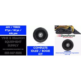 Vine &amp; Branch Equipment Supply PREMIUM ASV / TEREX / PT30  IDLER or MID WHEEL KIT