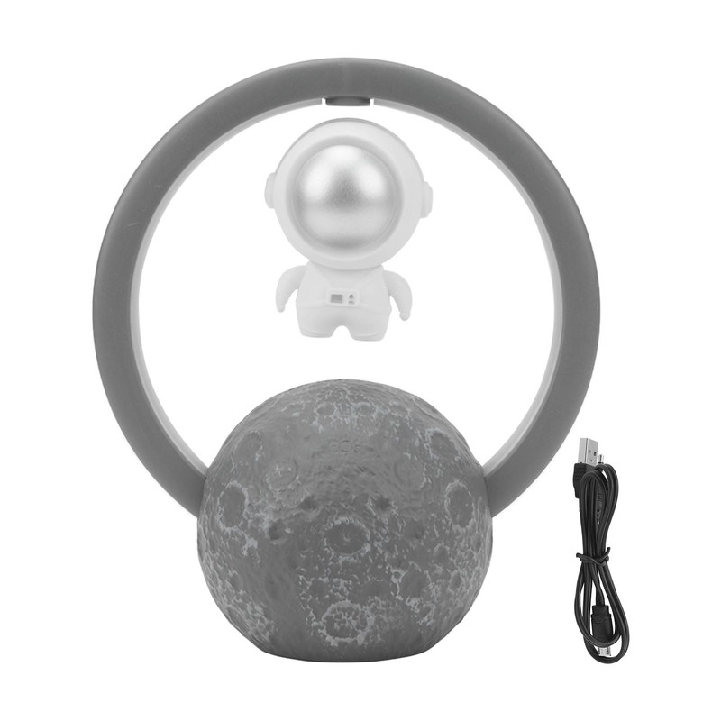 Magnetic Floating Speaker Suspended Spaceman RGB Light Speaker Bluetooth Wireless