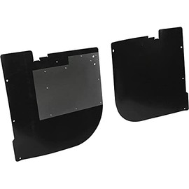 HECASA Rear Mud Guards Compatible with 2013-2017 Polaris Ranger XP 900/ XP 1000 Including Crew Models 2015 570 Full Size/570 Full Size Crew Wheel 2pcs Fender Flares Inner Liner
