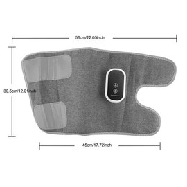 3-Mode Leg Massager, Air Compression Leg Massage Tool with 3 Intensities & 15-Min Timer, Adjustable Vibration Intensity Effective Relief for Leg Fatigue