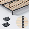 SCHUIWINNER 20Pcs Plastic Bed Slat Holders Kits Connecting Accessories Bed