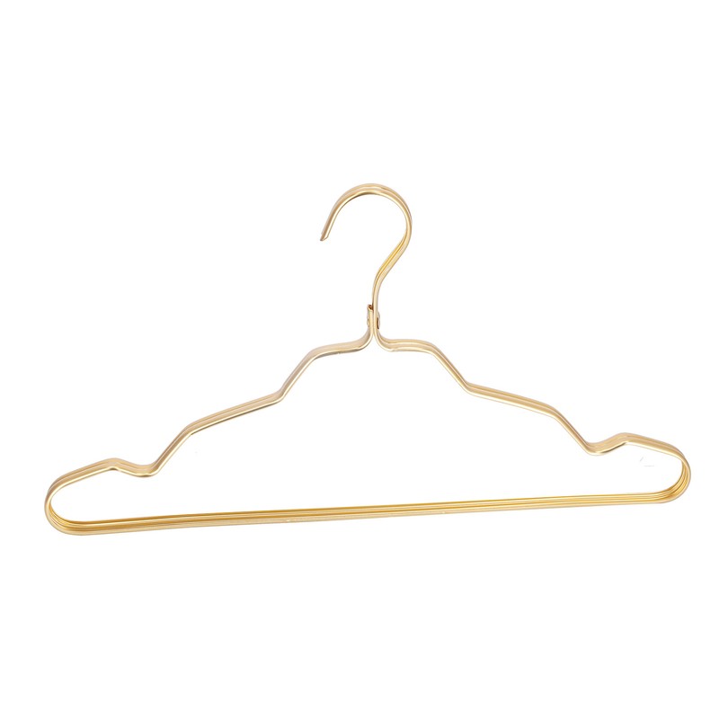 10Pcs Clothes Hanger WearResistant Enlarged Thickened SpaceAluminum NonSlip Clothes Hanger