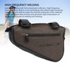 Bike Triangle Frame Bag Multipurpose Waterproof TPU Double Sided Pockets