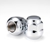 Honda "Genuine Type" 4 Hole Wheel Short Nut Chrome Plated