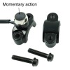 Feiteplus 7/8" 22mm Motorcycle Horn Switch Momentary Button Electric Power
