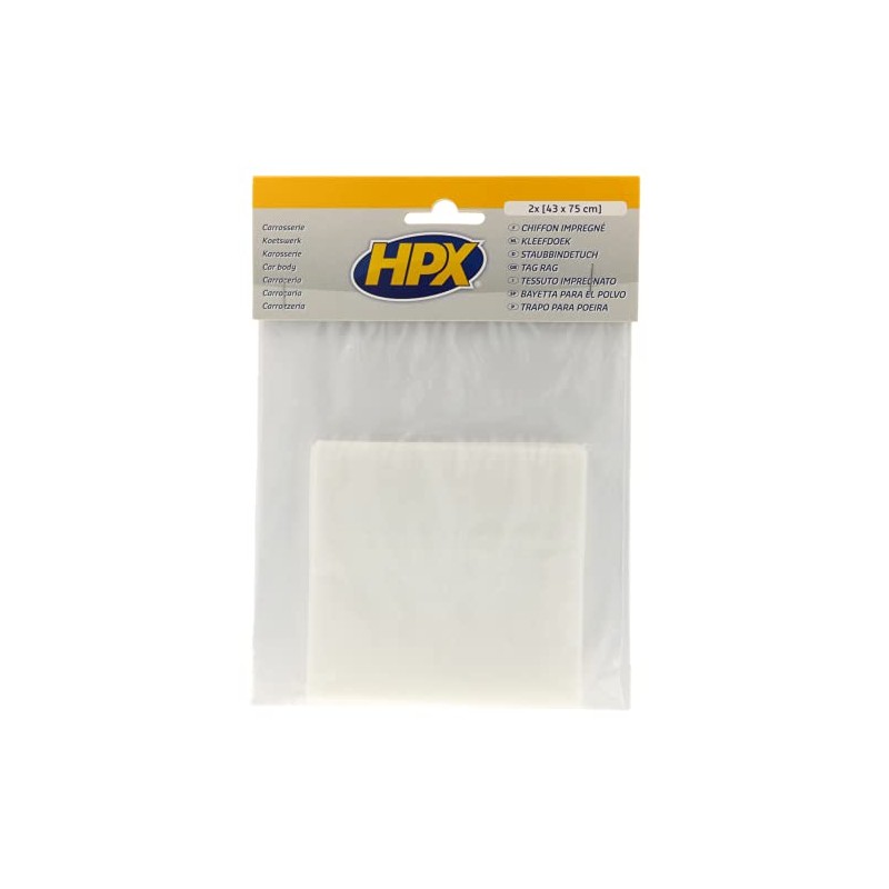 HPX 335946 Staubbindetücher 43 cm x 75 cm, White