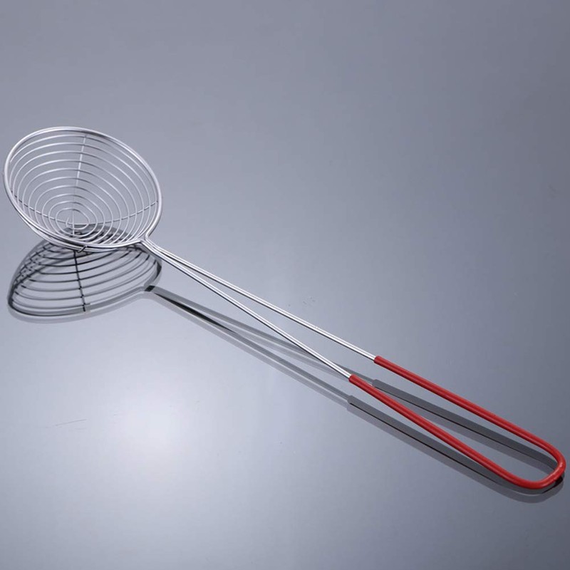 ALEOHALTER Draining Spoon, Stainless Steel Strainers Strainer Scoop Kitchen Tool