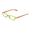 Calabria 837 Womens Metallic Reading Glasses +0.75 Lime Vibrant Crystal