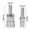 5 Sets Air Coupling Air Coupling Air Quick Couplings Coated