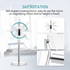 MIYADIVA 20X Magnifying Makeup Mirror,Double Sided 1X & 20X Magnifying