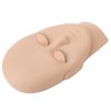 Lash Mannequin Head Reusable Soft Touch Rubber Replaced Eyelids Mannequin