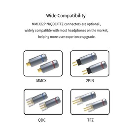 IEM Cable KBEAR ST12 Plus 2M IEM Cable 4N OFC KZ Cable with 3.5mm Silver Plating Upgraded Cable for KZ ZSN PRO X ZS10 PRO/ZS10 PRO X/EDX PRO/ZAR/AS24/DQS, CCA C10 Pro/CRA (Black)