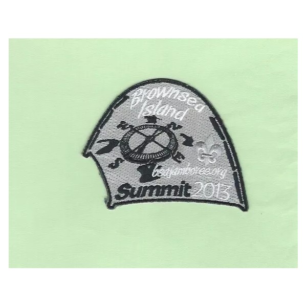 2013 BSA NATIONAL JAMBOREE SUMMIT BROWNSEA ISLAND PROMO PATCH #11