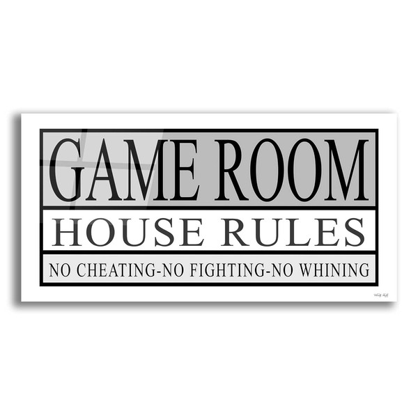 Epic Art 'Game Room House Rules II' by Cindy Jacobs,