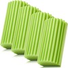 4 Pack Damp Dusting Sponge Duster, Green Dust Cleaning Sponge,