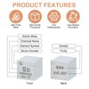 sourcing map 3 Pcs Antimony Cube, 0.39 Inch High Density