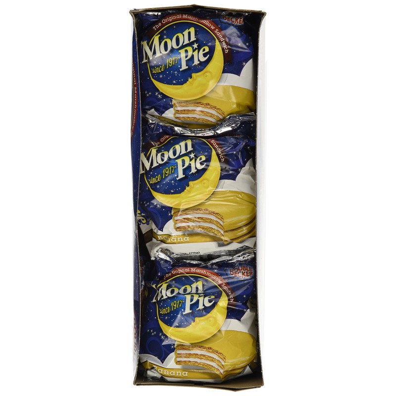 Moon Pie The Original Marshmallow Sandwich Banana, 24.75 Ounce
