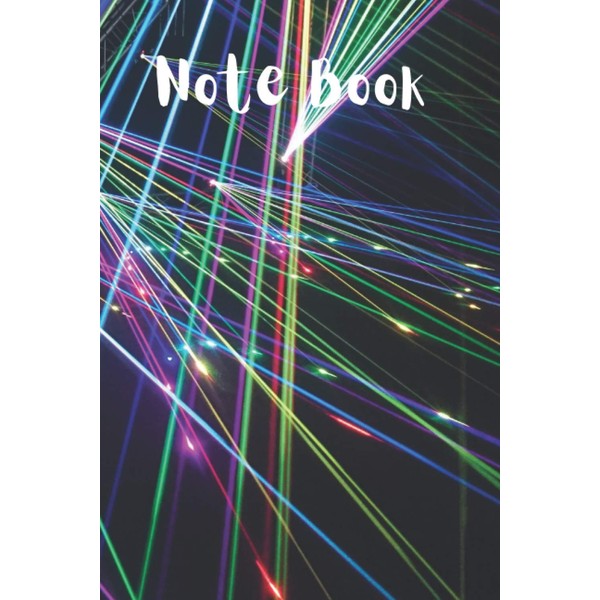 Neon lined page notebook: Neon lined page journal
