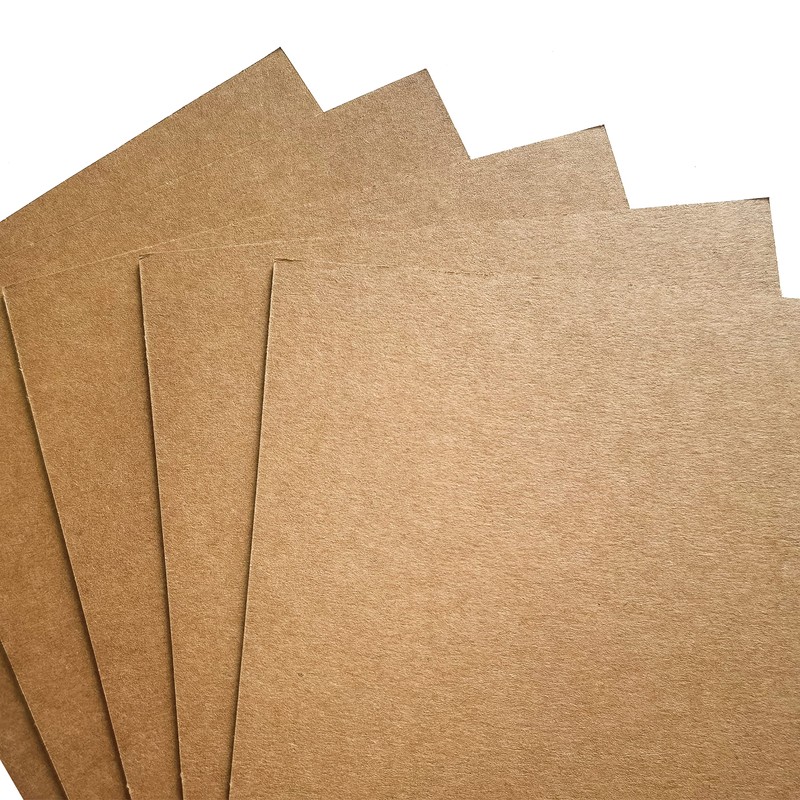 200 Packs Corrugated Cardboard Sheets, Premium 3.5x4.5 Kraft Cardboard Divider