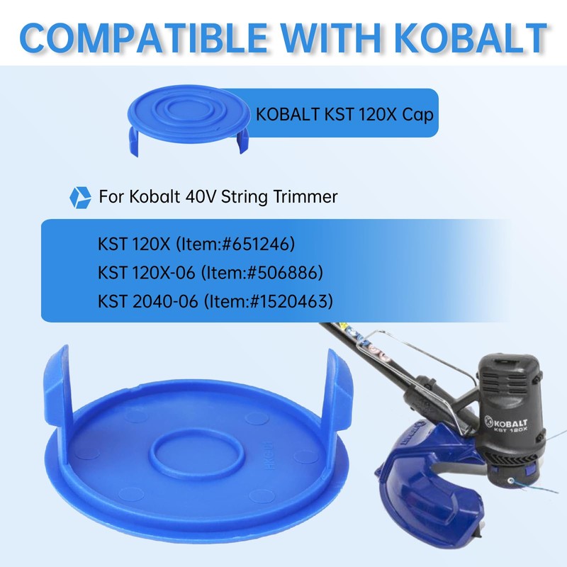 Eyoloty KST 120X Replacement Trimmer Spool Cap Compatible with Kobalt
