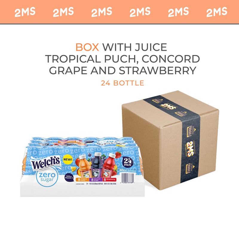 2MS Box with 24 Count Juice On-the-Go 10 fl oz