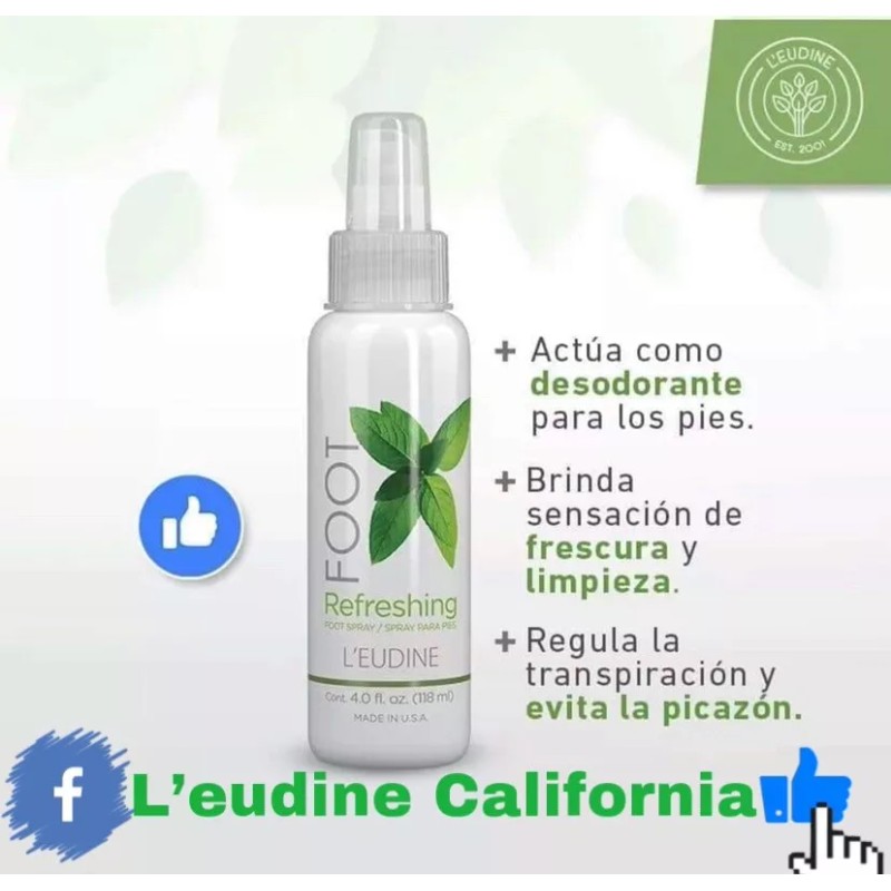 L'eudine L’eudine Leudine Foot Refreshing removes bad smell from feet