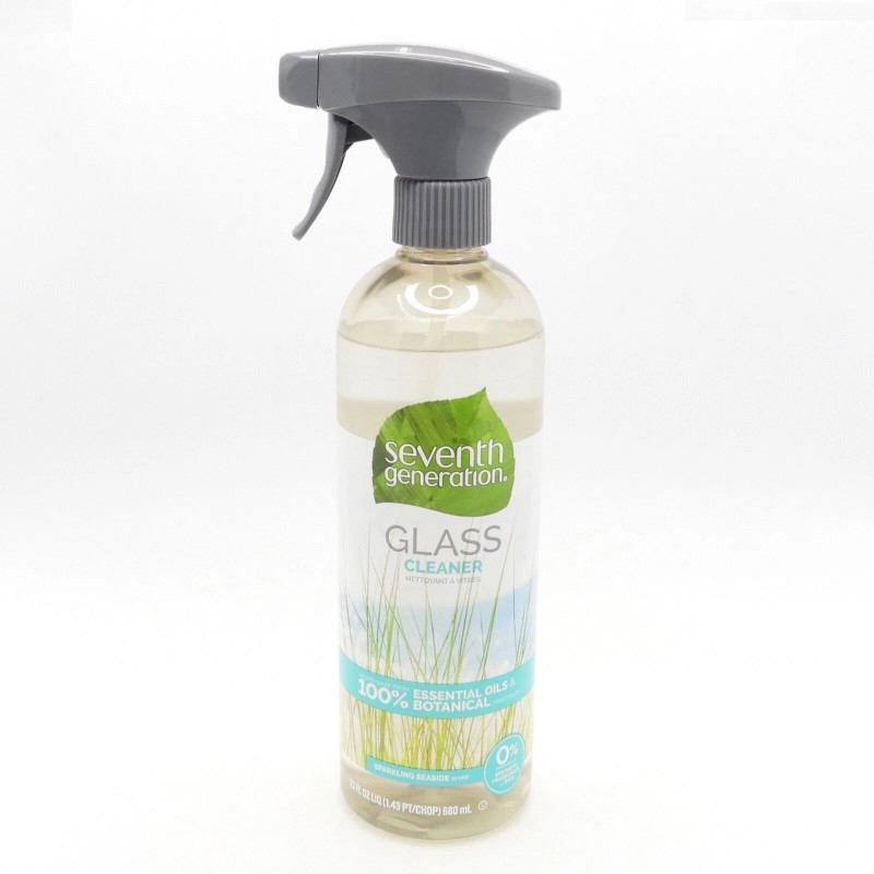 Seventh Generation Glass Cleaner Sparkling Seaside Scent (23oz/680ml) Pack of