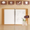 KINETOX 1 Pack Ring Binder A5 Refillable 60 Sheets Paper