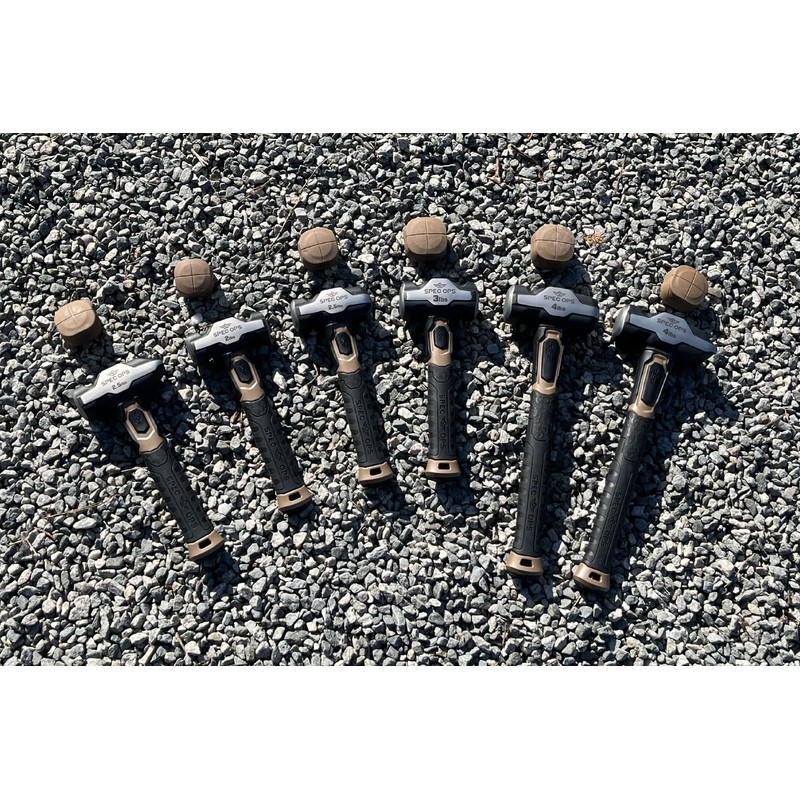 Spec Ops Tools Drilling Hammer, 2 lb Sledge hammer with