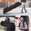 SNIGJAT 88 Key Keyboard Case with Wheels, Full Padded Piano