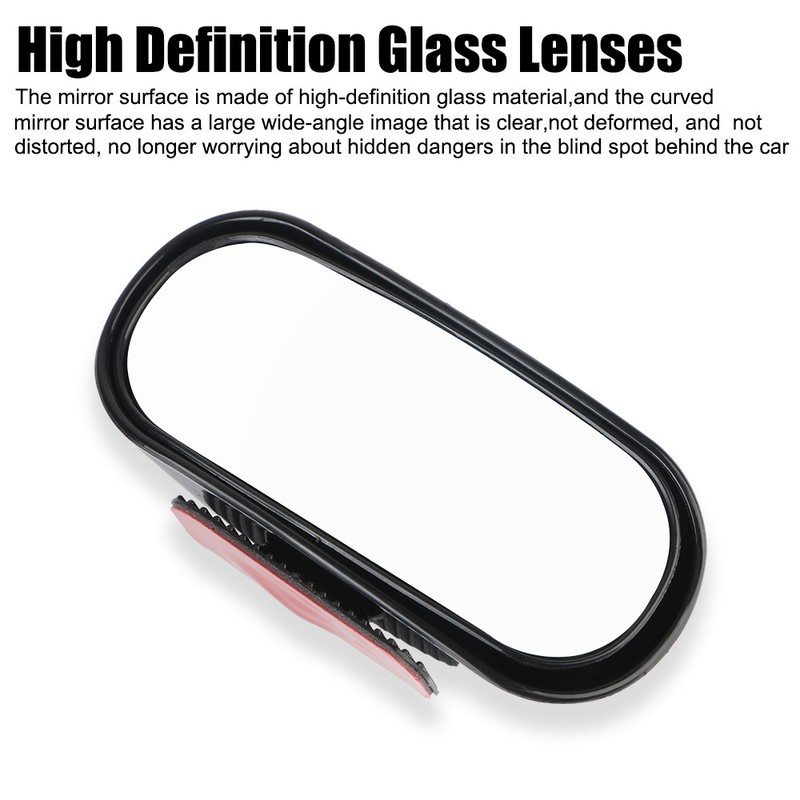 Blind Spot Mirror for Driving – Wide-Angle 360° Adjustable Auxiliary