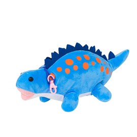 JNGUOSICN Cute Dinosaur Pencil Case Plush Soft Pencil Pouch Pen Bag Animal Pen Holder Zipper Stationery Bag Pen Storage Bags School Supplies