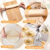 Tioncy 7 Pcs Pasta Making Tool Set Wood Gnocchi Board