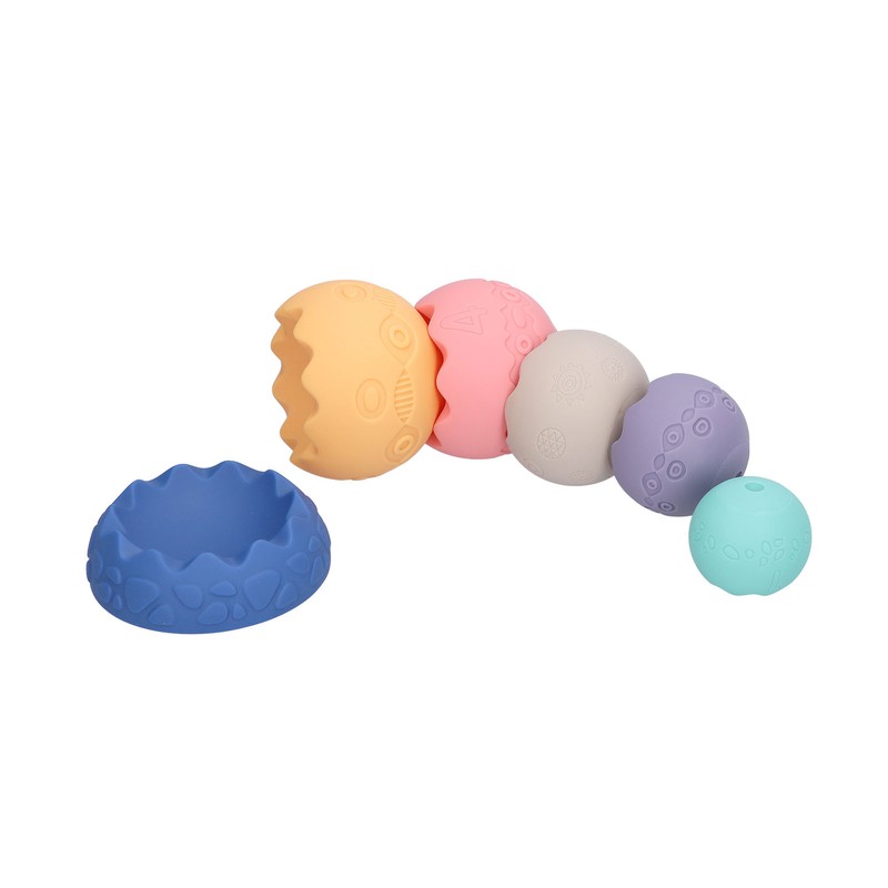 Stacking Ball Toy Portable Cute Elegant Baby Stacking Building Blocks