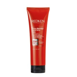 REDKEN- Crema Termoprotectora Rebel Tame Frizz Dismiss | Crema termo protectora sin enjuague para cabello con frizz |Con Aceite de Babassu | Protección térmica de hasta 230°C | 250ml