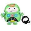 Cartoon Robot Pattern Kids Anti lost Backpack Schoolbag with Safety