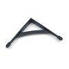 Oakcrafts - Pair of Epoxy Black Gallows Shelf Brackets Antique