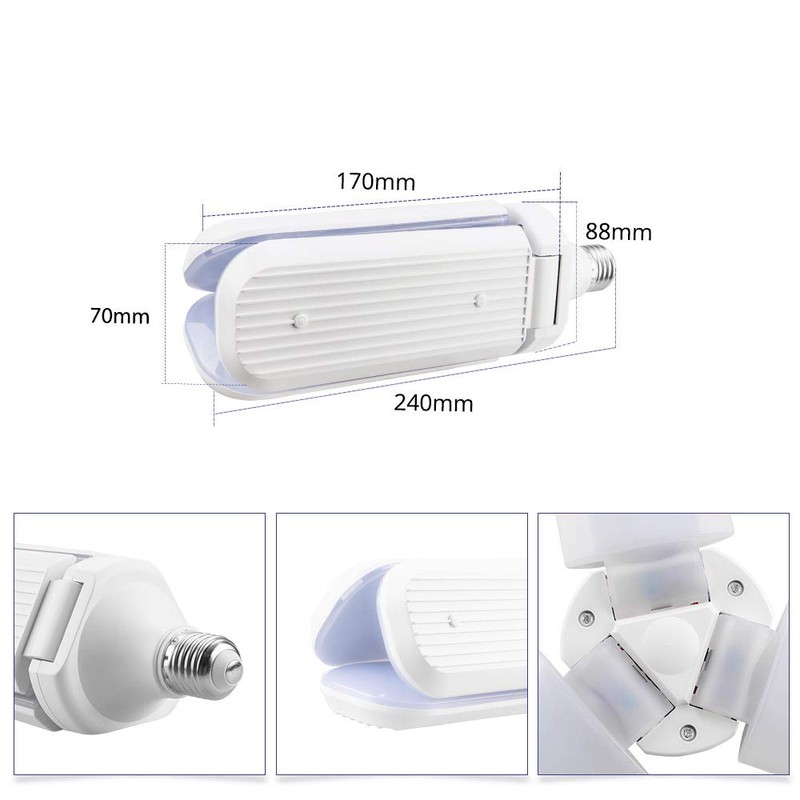 K JINGKELAI 45W LED Bulbs Super Brighter 45W Ceiling Fans