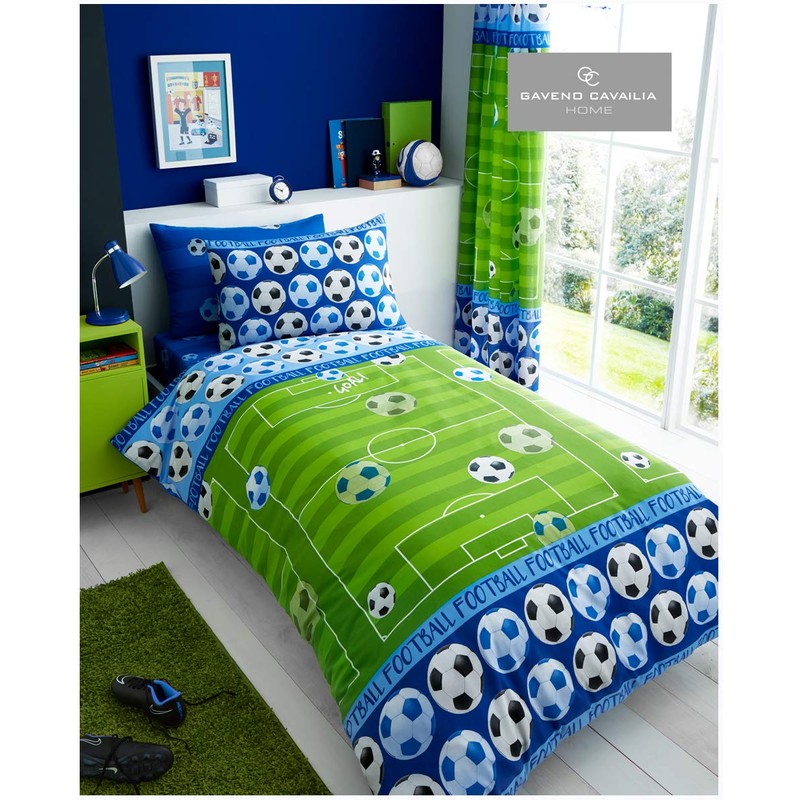 GC GAVENO CAVAILIA, Polycotton, Goal (B)-Rotary Duvet Set, Single
