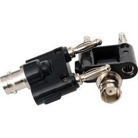 bnc banana conversion dual banana male banana socket conversion adapter conversion jack bnc female to banana male jack adapter bnc to banana jack harness BNC female jack to banana male BNC-2 banana jack conversion connector coaxial adapter RF connector f