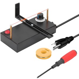 IOWHDS Cortadora de liston，Cortador de listones electrico,Preciso y Eficiente,Cortadora de Cinta Caliente con Temperatura ajustable, Maquina para cortar liston,Encajes, Accesorios para el cabello