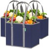 Reusable Grocery Bags (3 Pack) – Heavy Duty Reusable Shopping