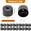vvag 20PCS Car Wheel Lug Nut Covers, 17mm Wheel Bolt