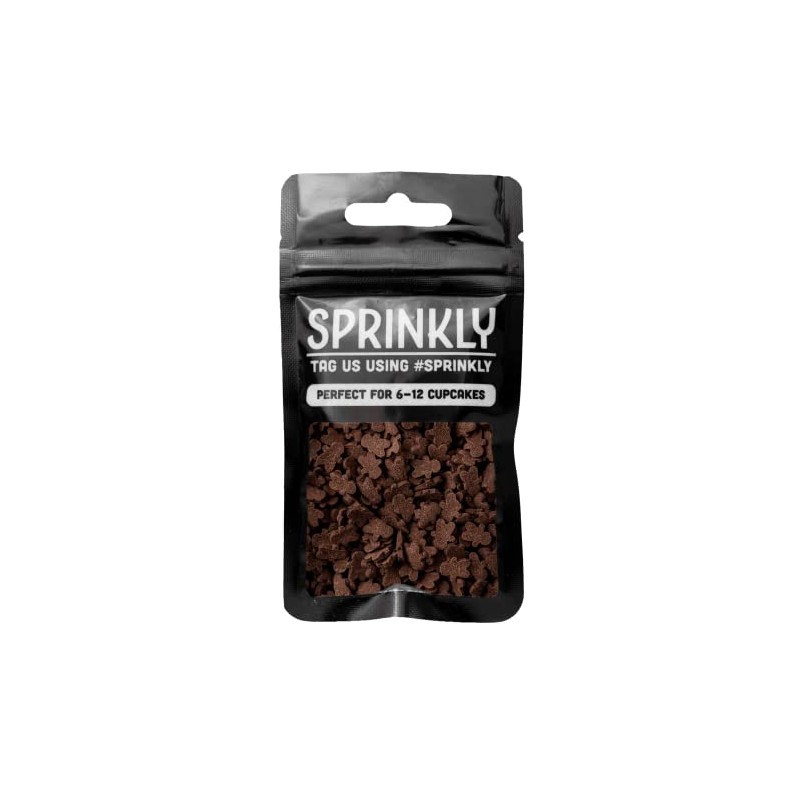 SPRINKLY - Sprinkle Shapes - Gingerbread Men (Christmas) - 25g