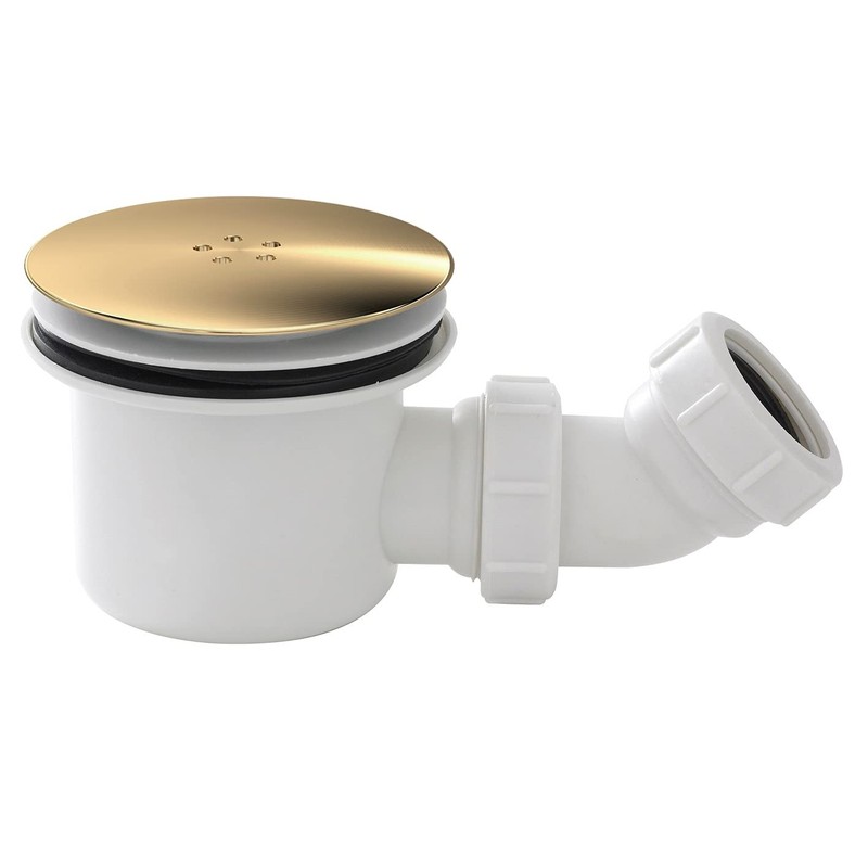 nuie STW005 Modern Bathroom Fast Flow Shower Waste Cover, 99