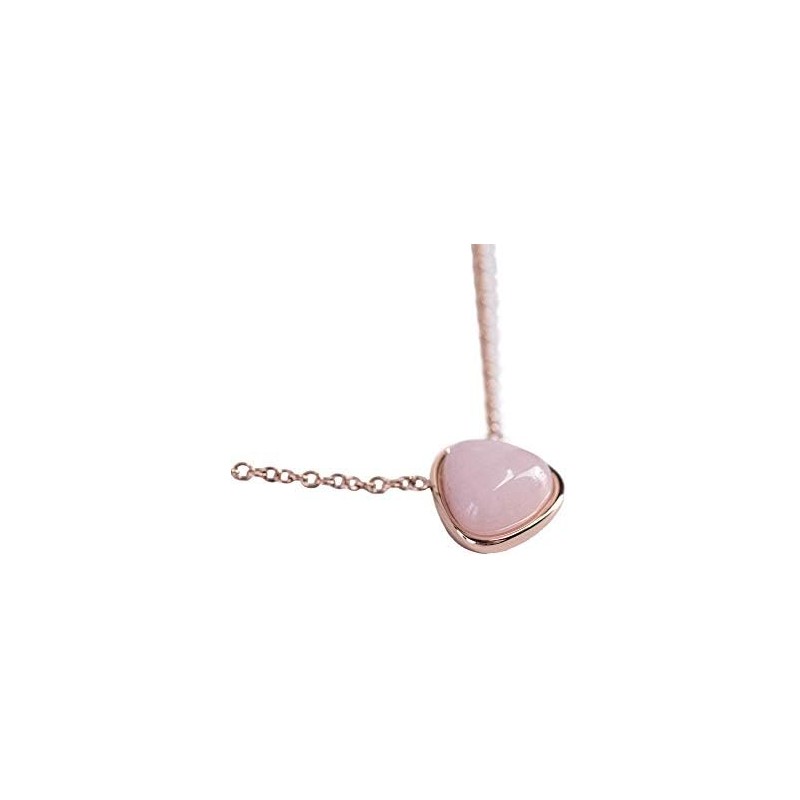 LuckyLy Collares para Mujer Acero Inoxidable y Cuarzos Joyería Regalos