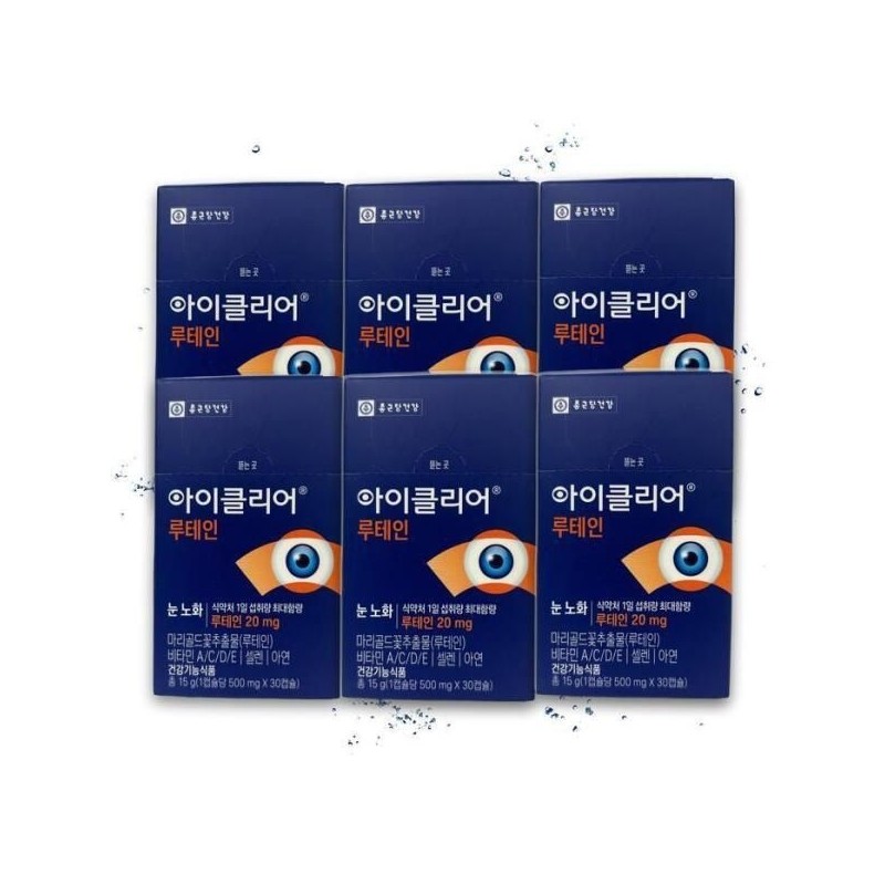 Chong Kun Dang [Chong Kun Dang] iClear Lutein 500mg Eye