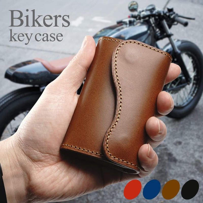 Kawacha Bikers Key Case Carabiner Scratch-Resistant Motorcycle Key Case Rider