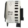 vhbw 1 x Label Roll with Holder 38 mm x